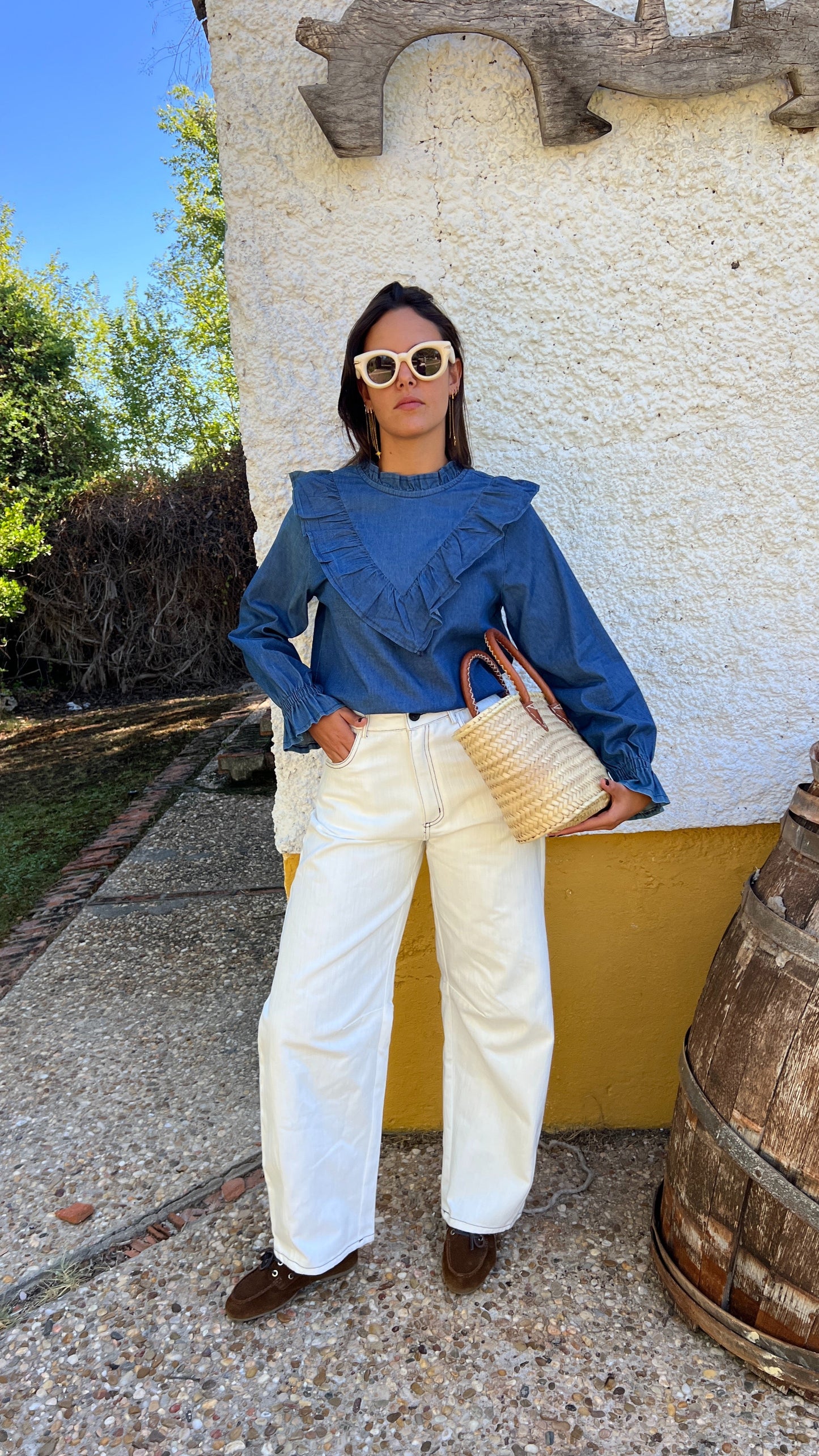Blusa Denim
