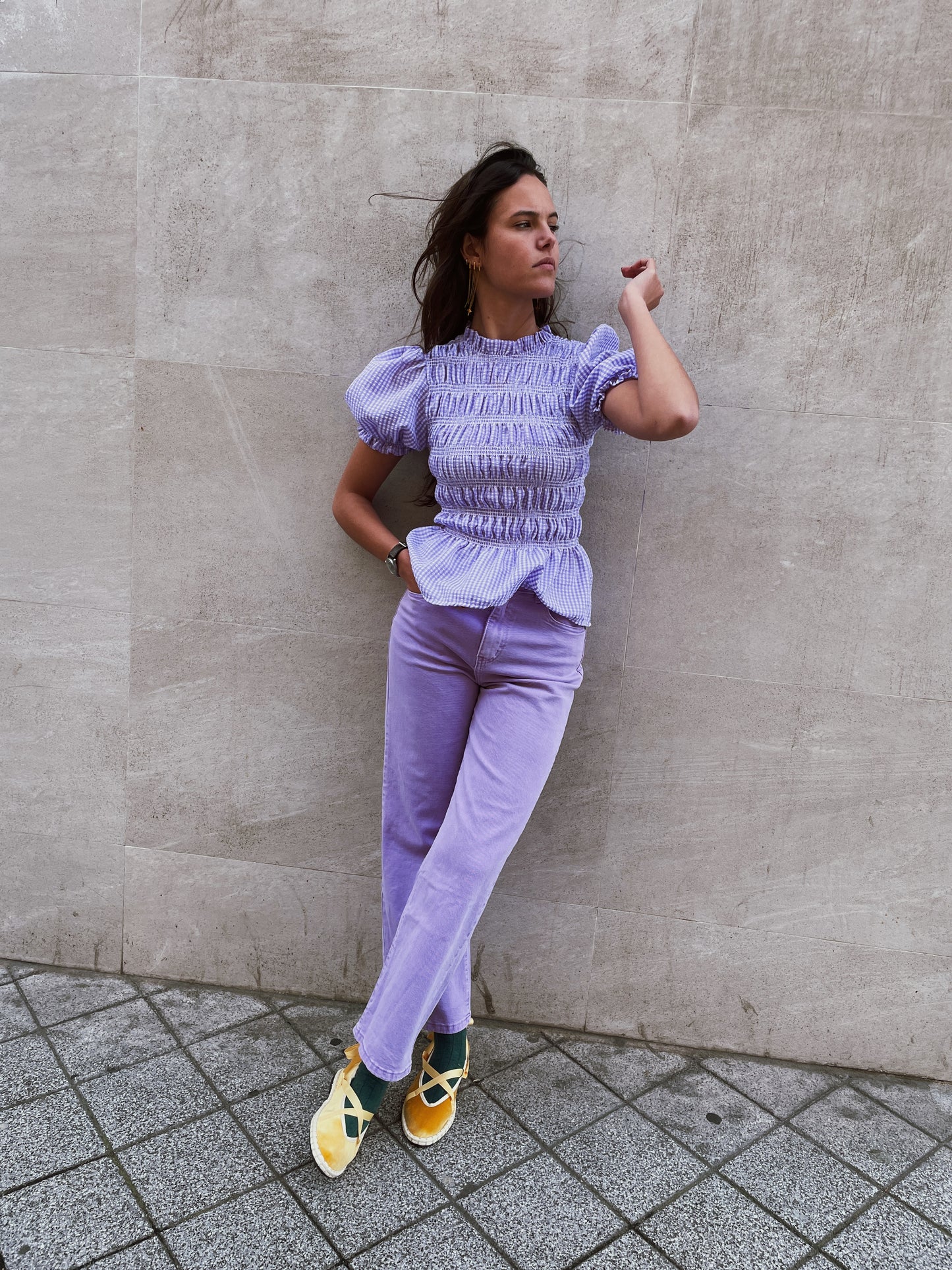 Jeans Caloca Lila