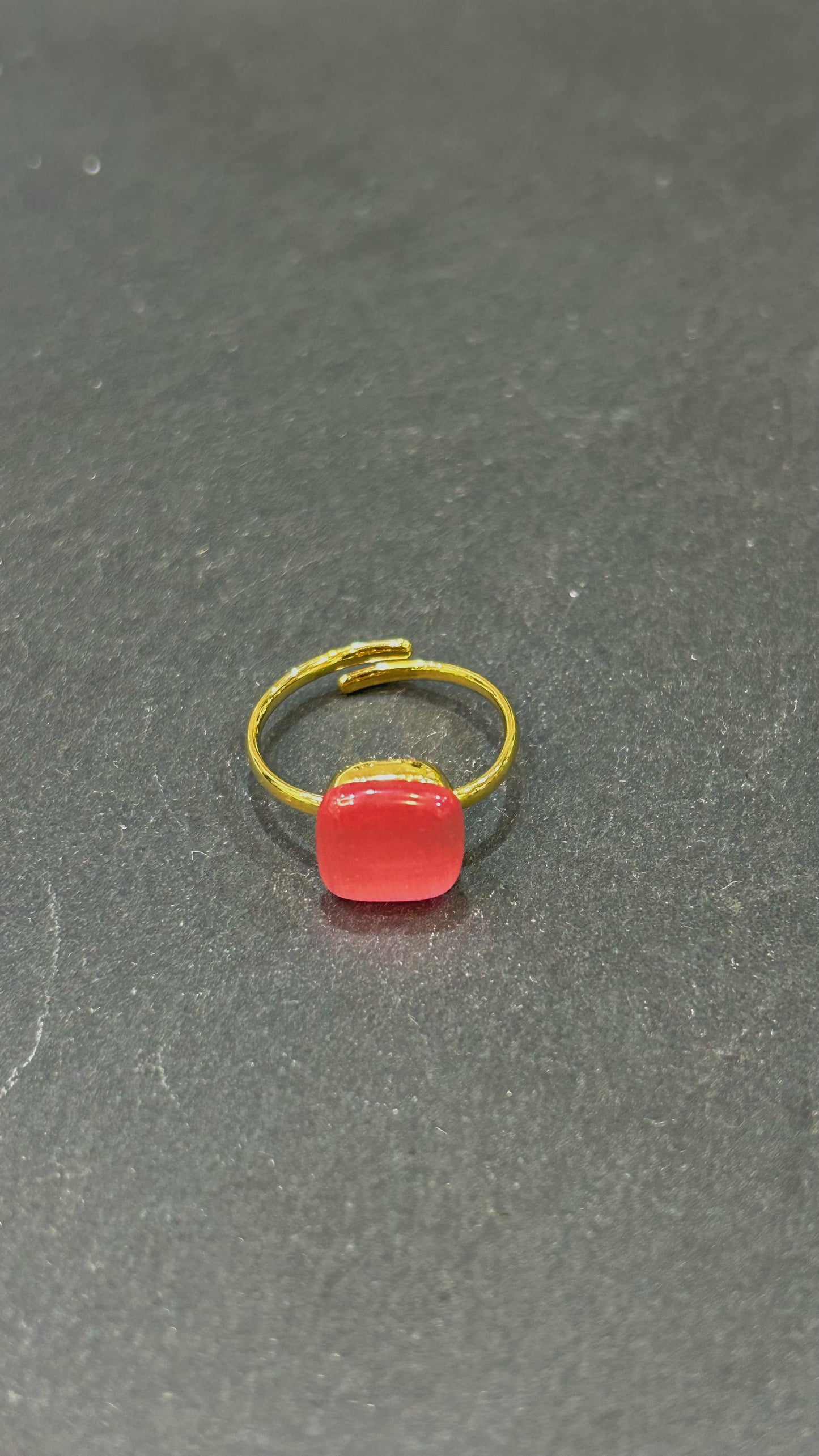 Anillo piedra colores