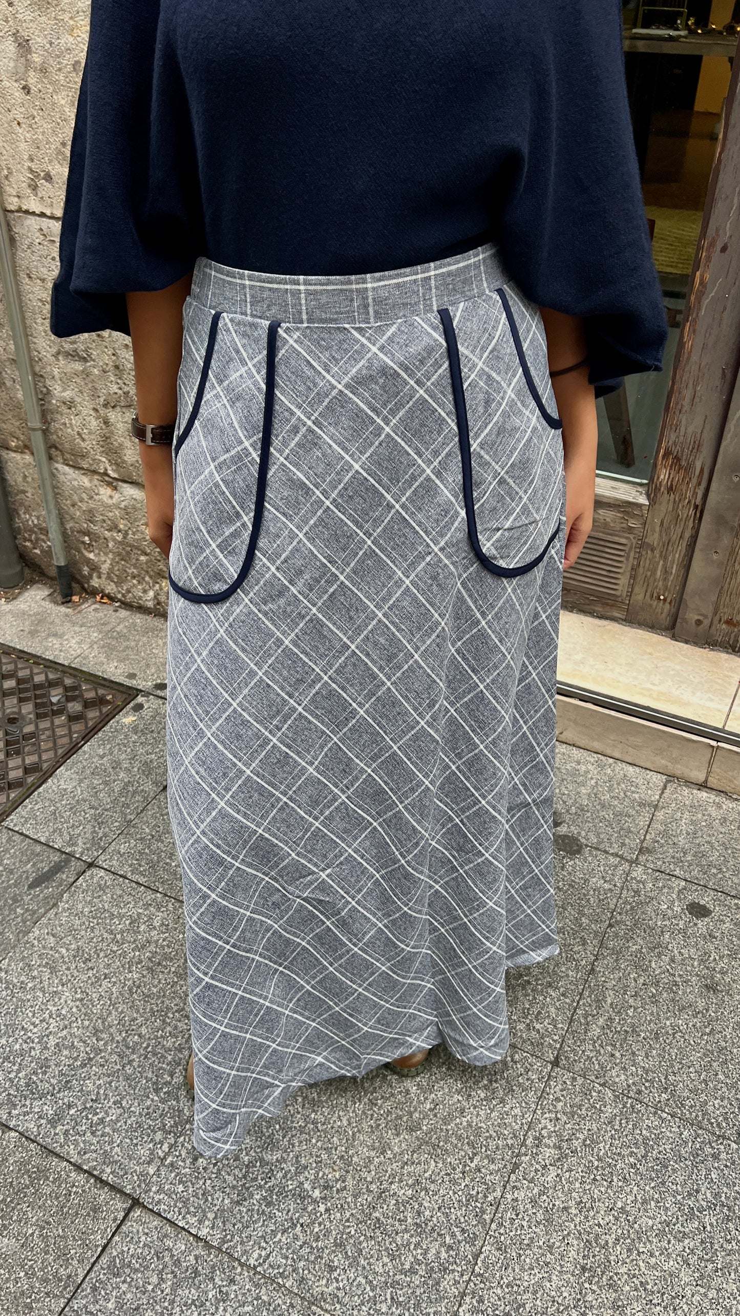 Falda Averdeen Blue