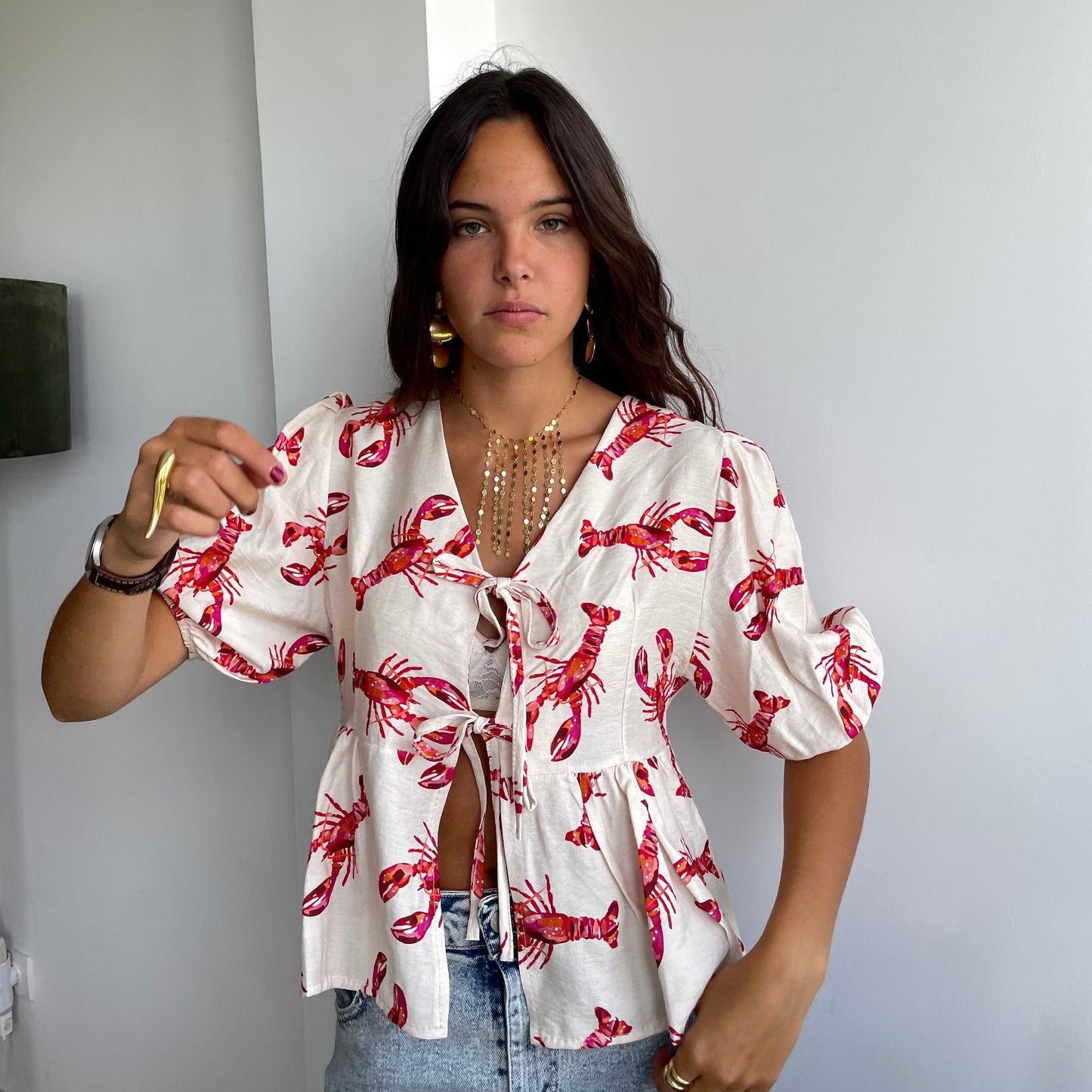 Blusa Langostas