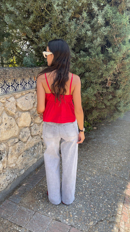 Blusa Madeira Red