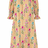 Vestido René mostaza
