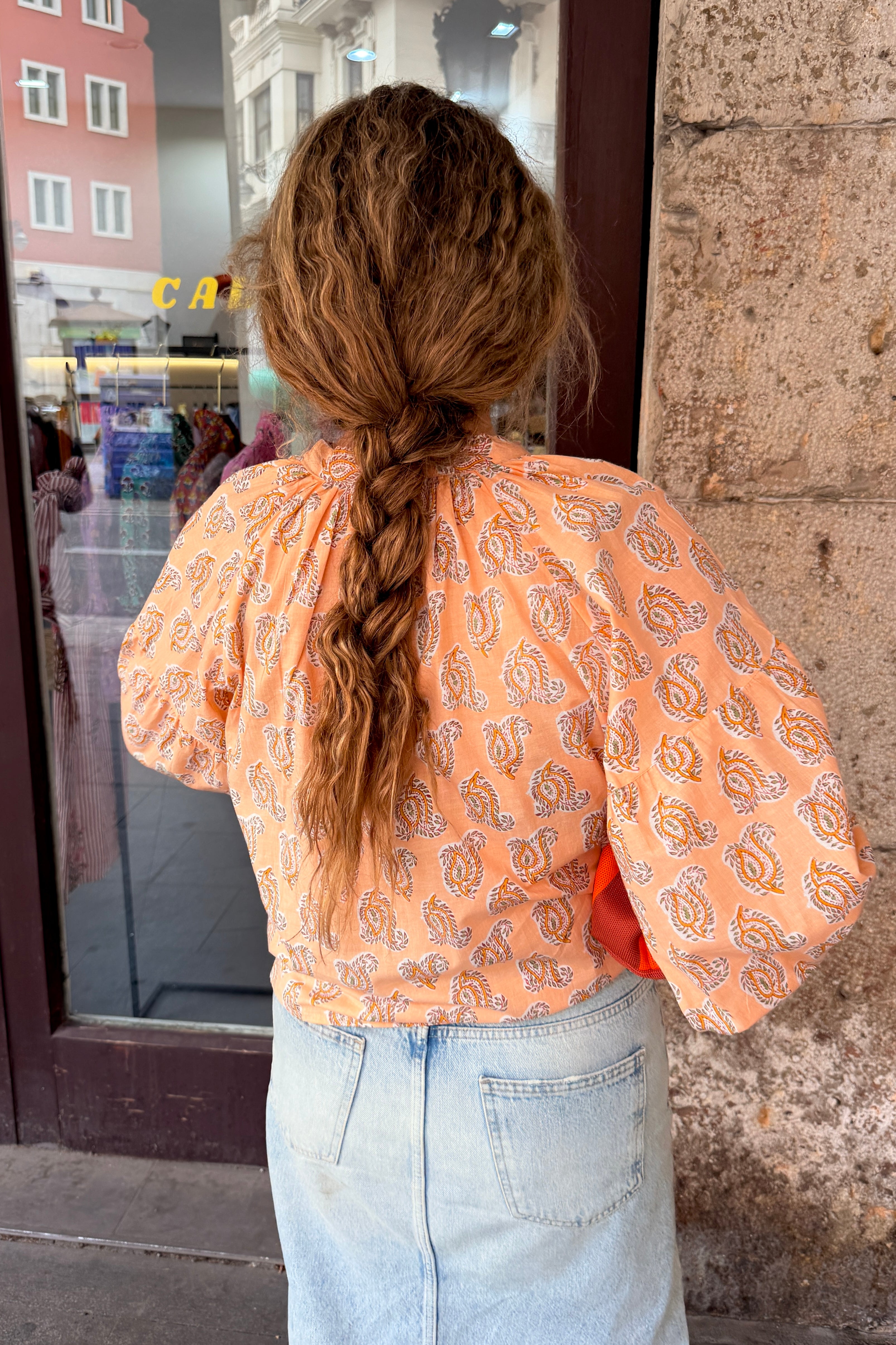 Blusa Sicilia salmón