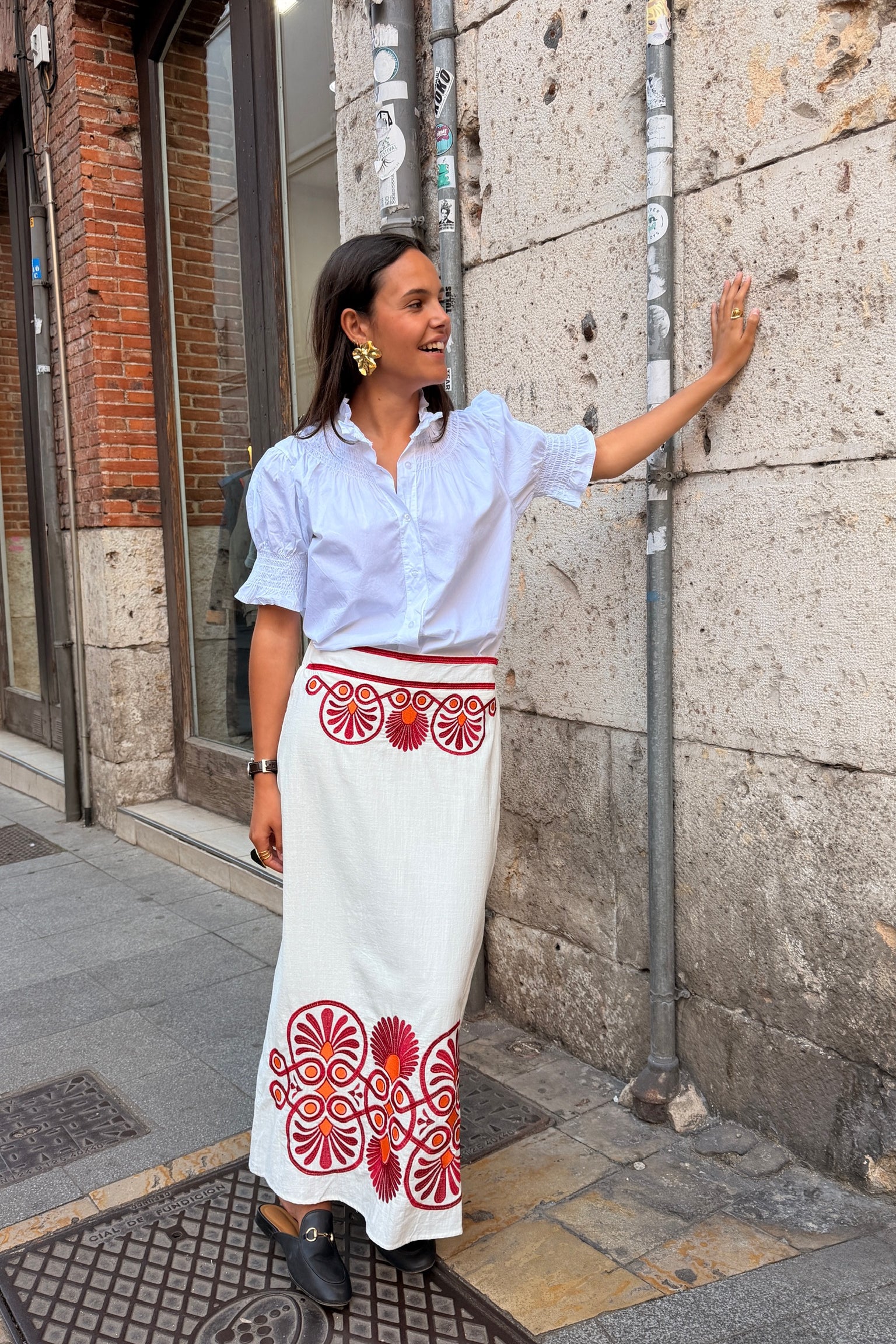 Blusa René Short Blanco
