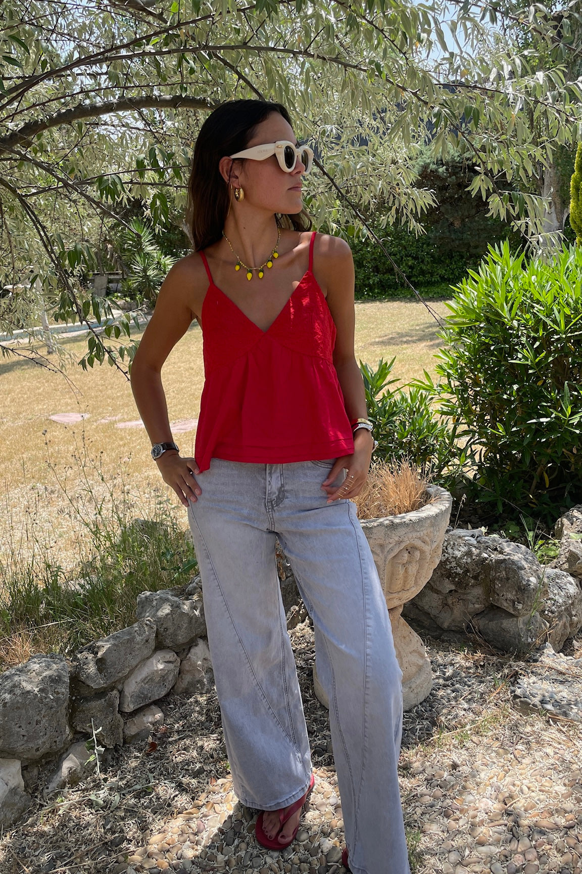 Blusa Madeira Red