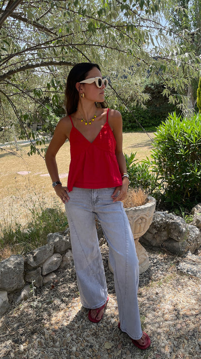 Blusa Madeira Red