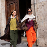 Pantalón pana naranja