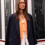 Chaleco japo mohair naranja