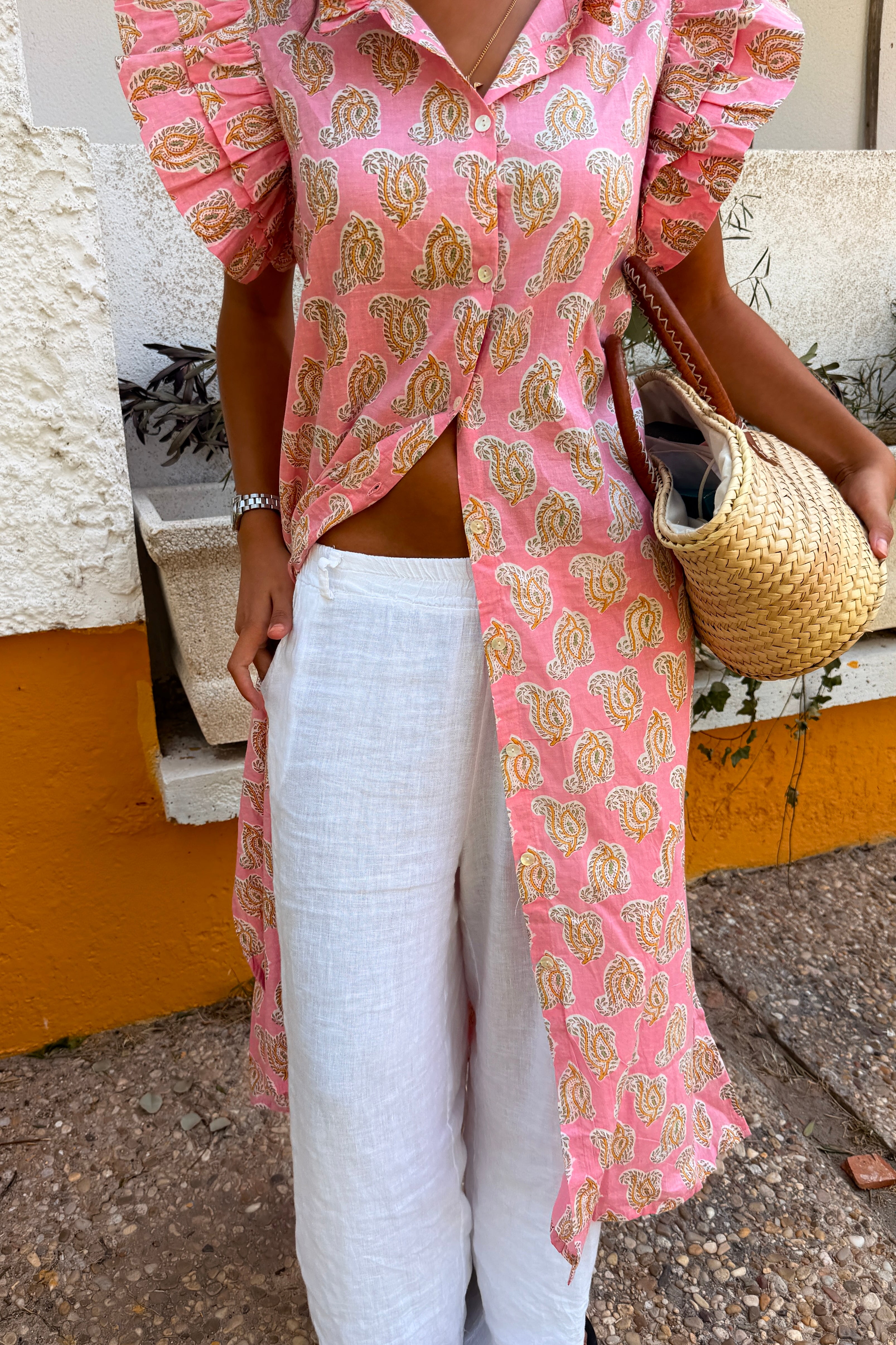 Vestido Faro rosa