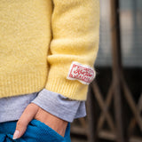 Chaqueta Mohair amarillo