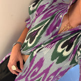 Vestido René morado
