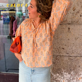 Blusa Sicilia salmón