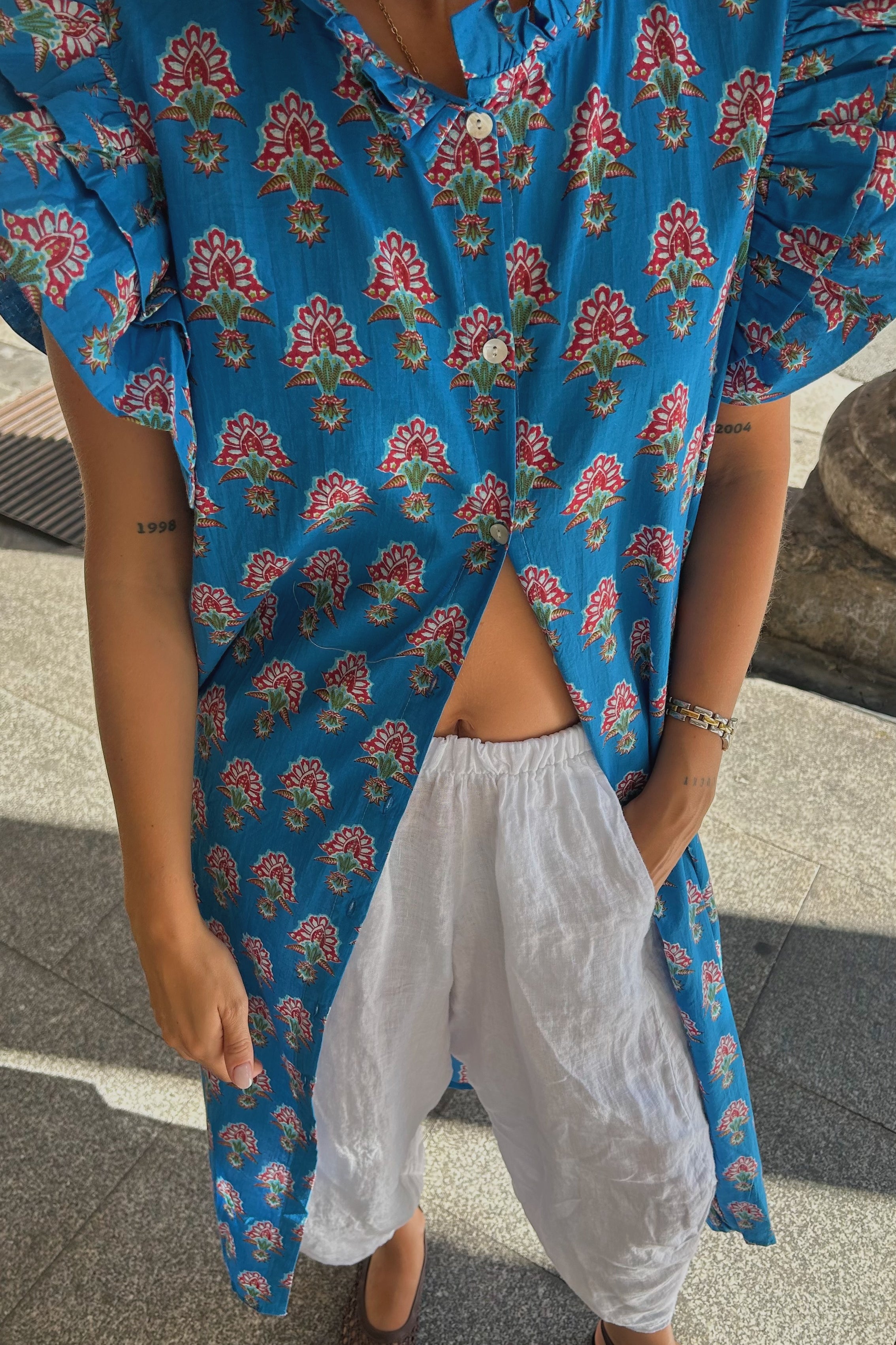 Vestido Faro azul