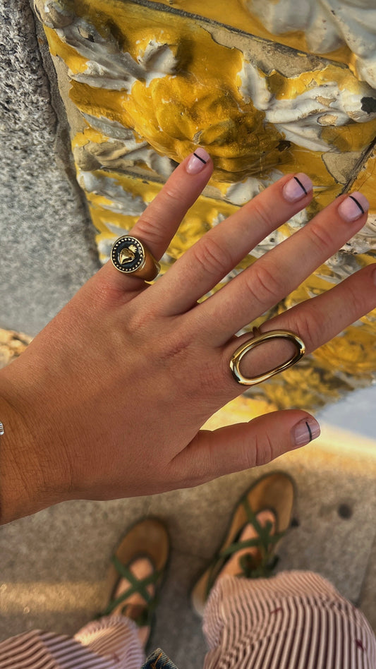 Anillo Black Heart