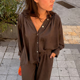 Blusa Raquel chocolate