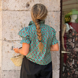 Blusa René Turquesa