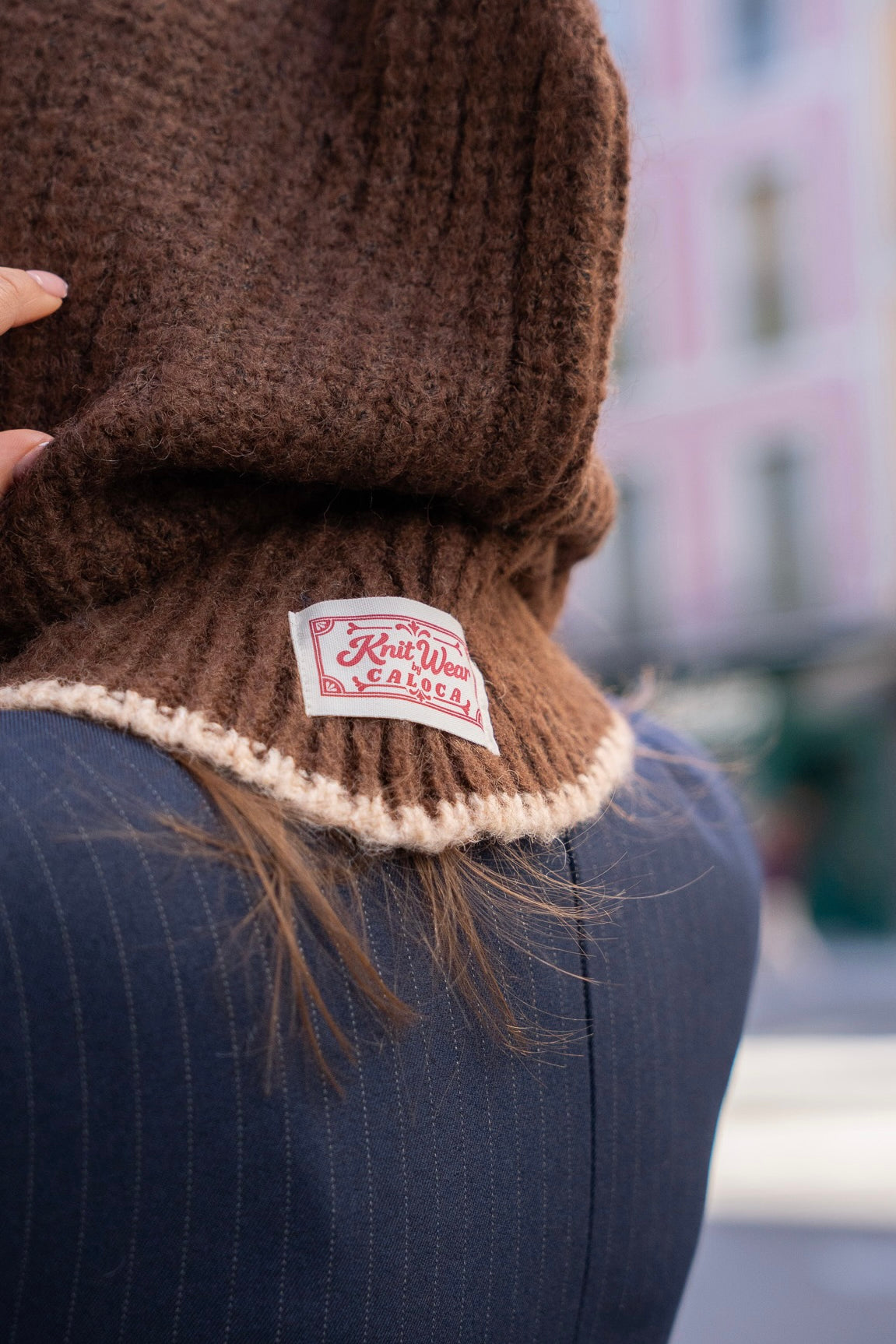 Balaclava marrón