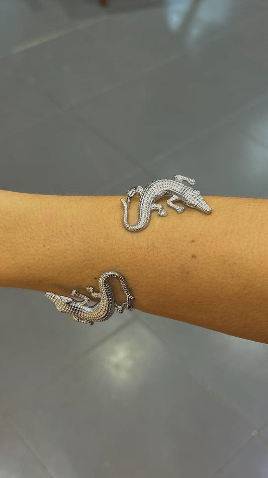 Brazalete cocodrilo