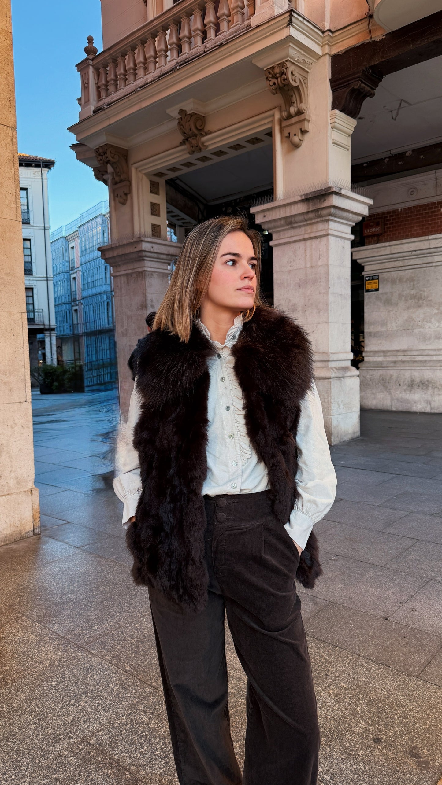 Chaleco Alaska Chocolate