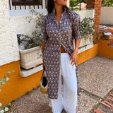 Vestido René azul
