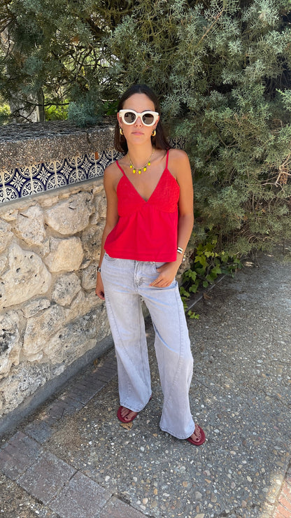 Blusa Madeira Red