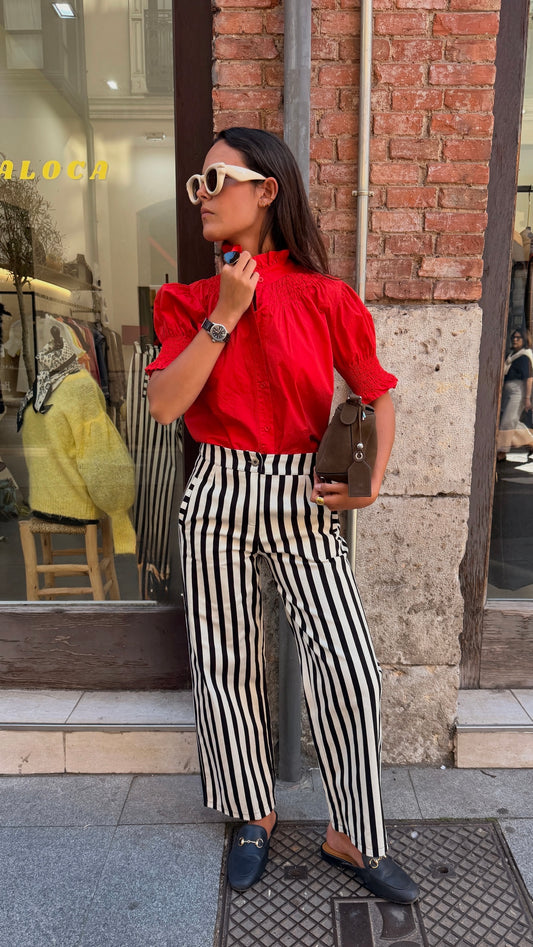 Blusa René Short Rojo
