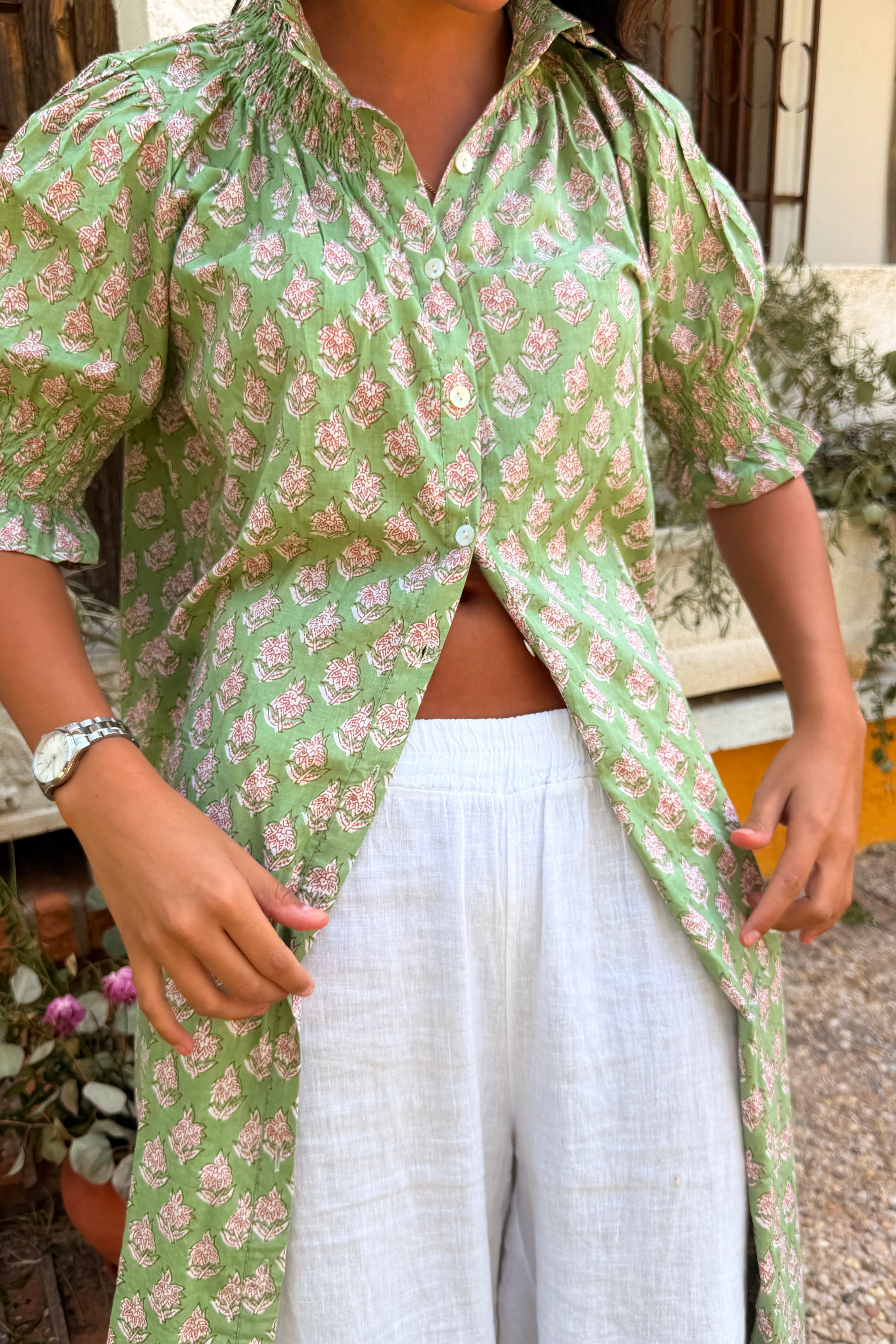 Vestido René verde