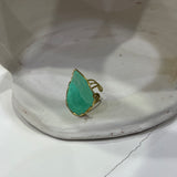 Anillo maxi Turquesa