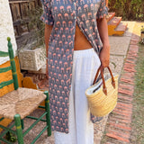 Vestido René azul