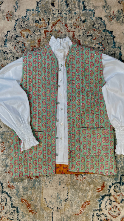 Chaleco guateado