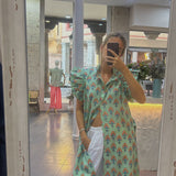 Vestido Faro agua marina