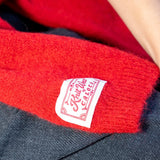 Chaqueta Mohair granate