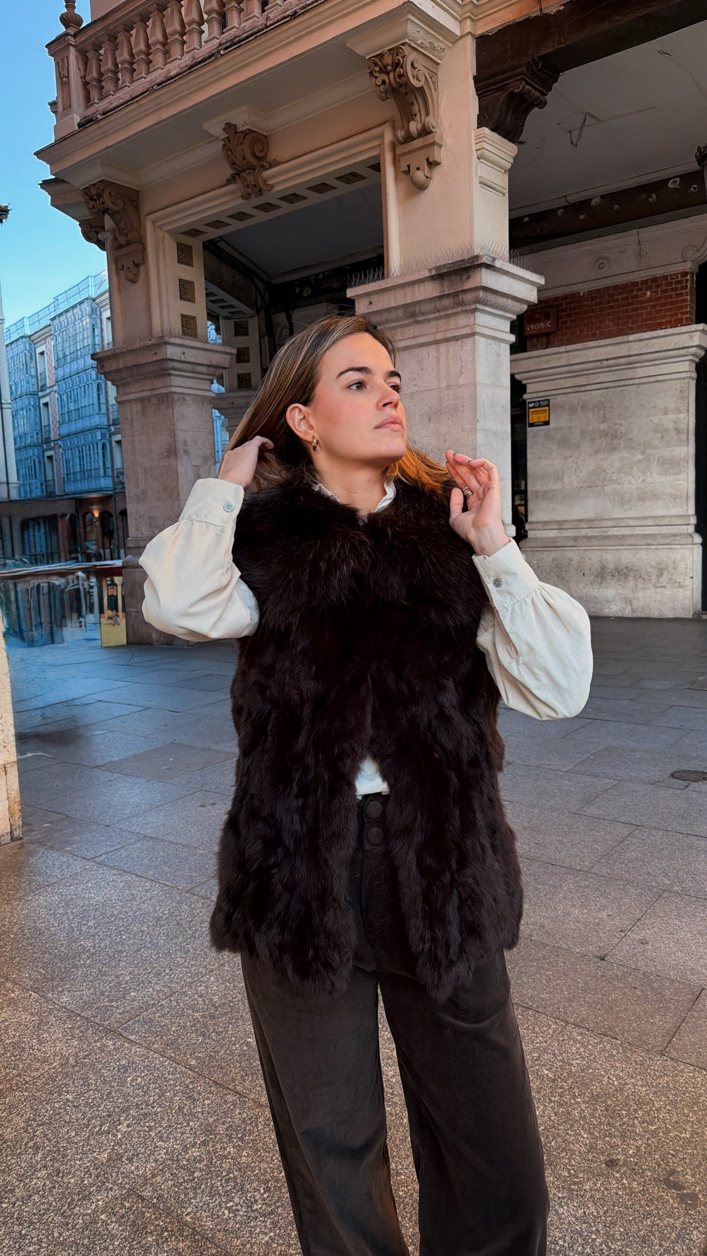 Chaleco Alaska Chocolate