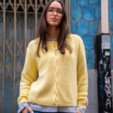 Chaqueta Mohair amarillo