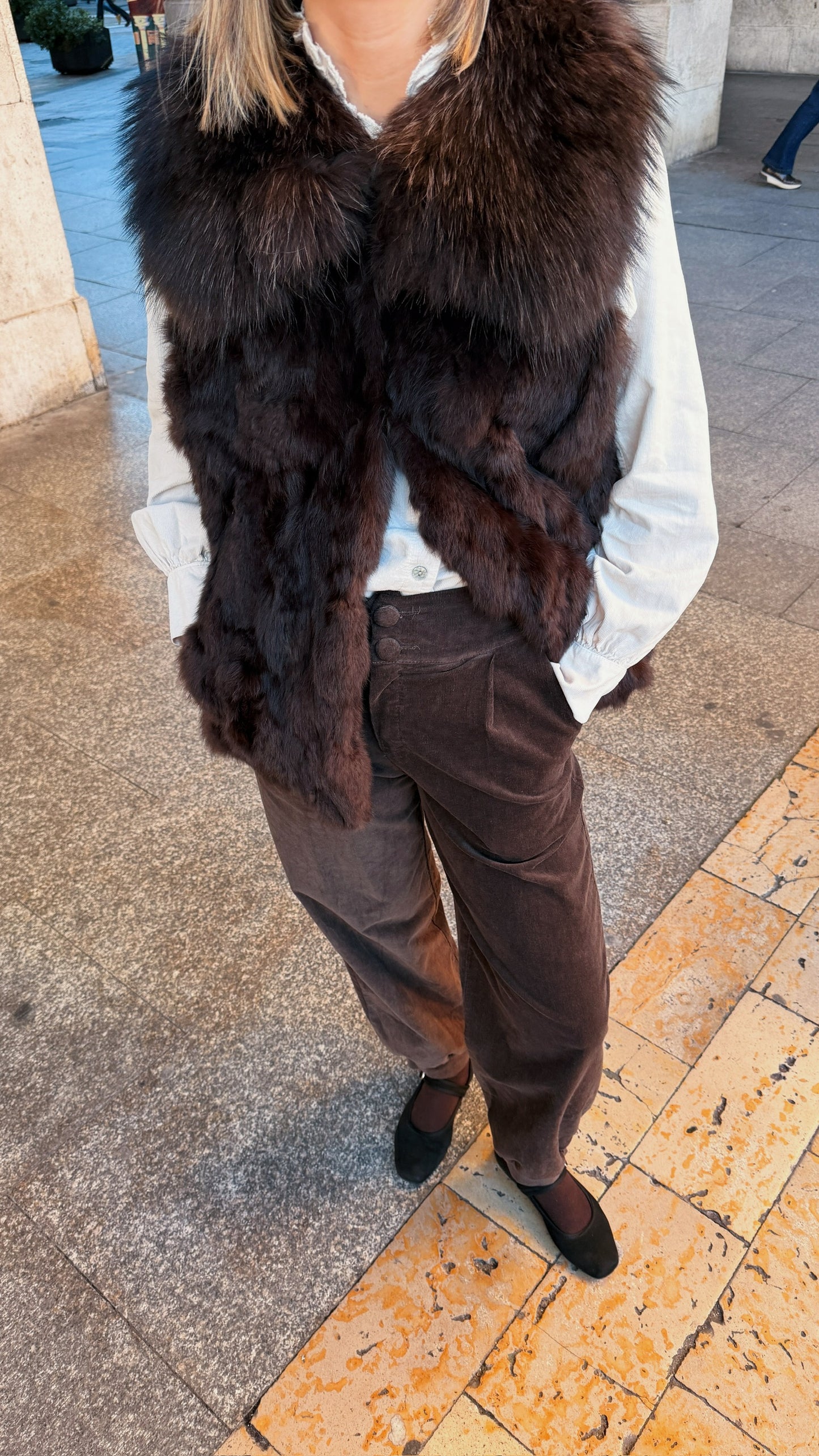 Chaleco Alaska Chocolate