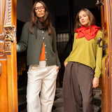 Pantalón pana crudo