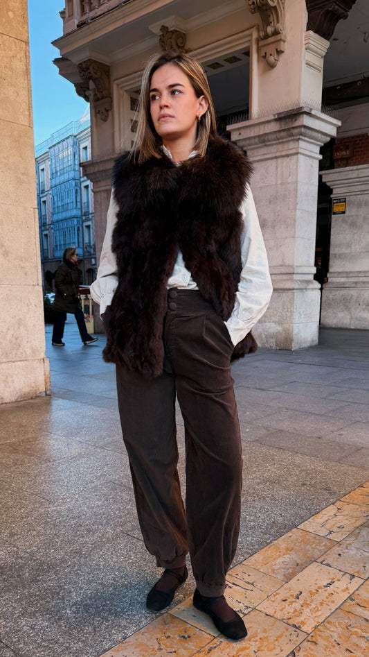 Chaleco Alaska Chocolate