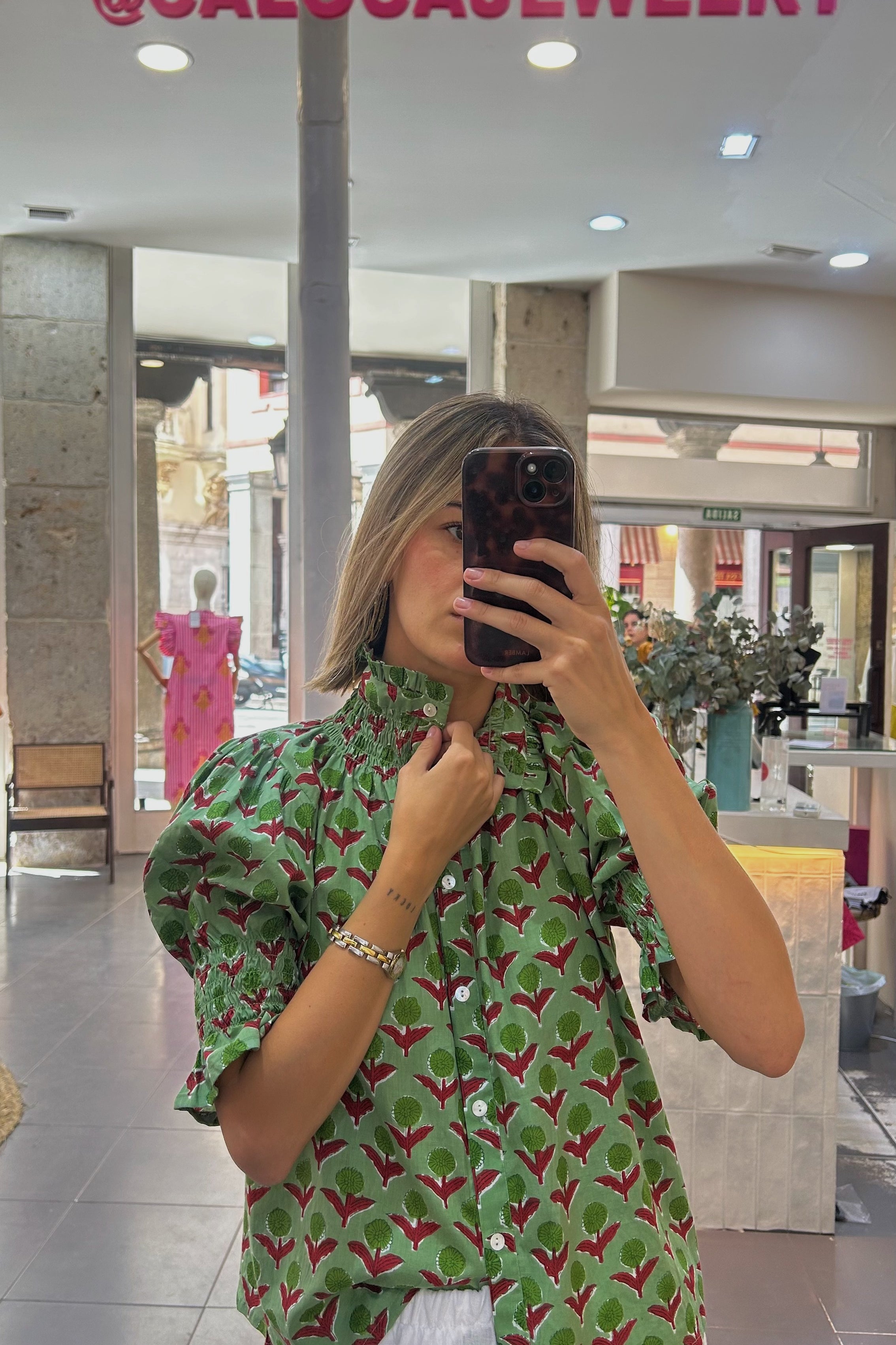 Blusa René menta
