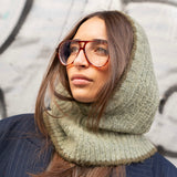 Balaclava verde claro