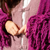 Chaqueta flecos