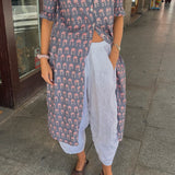 Vestido René azul