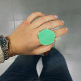 Anillo maxi Turquesa