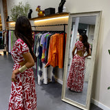 Vestido Caipirinha Rojo