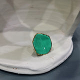 Anillo maxi Turquesa