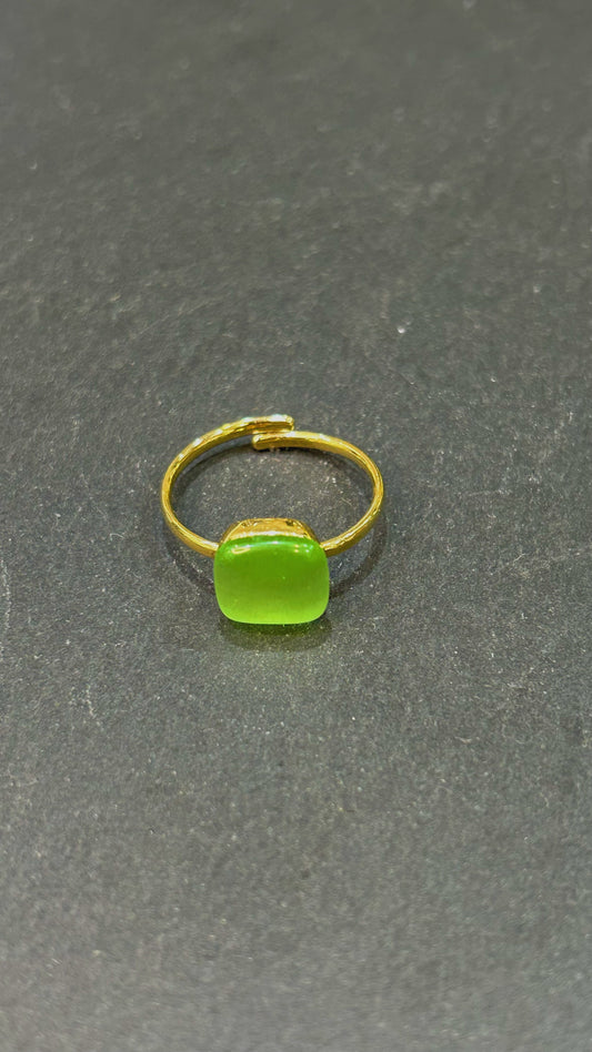 Anillo piedra colores