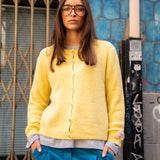 Chaqueta Mohair amarillo