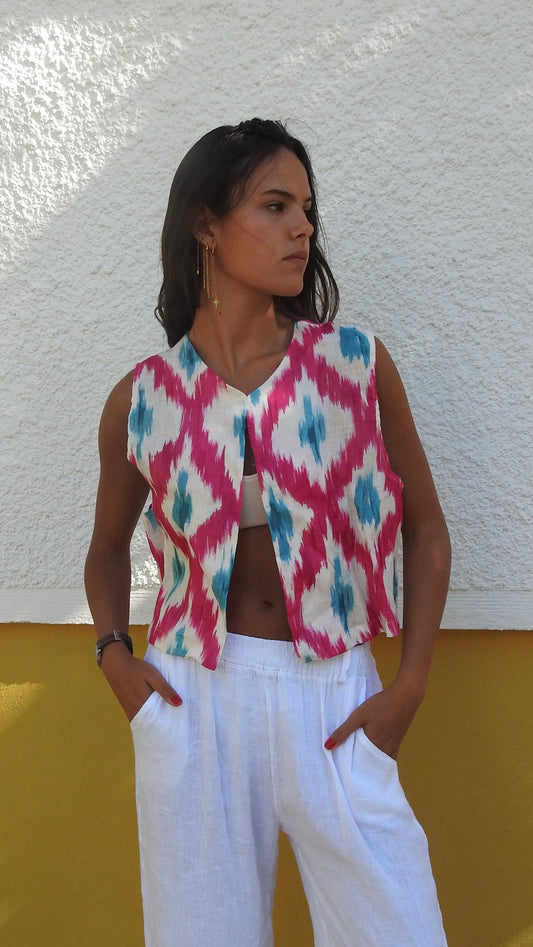 Chaleco Tie Dye