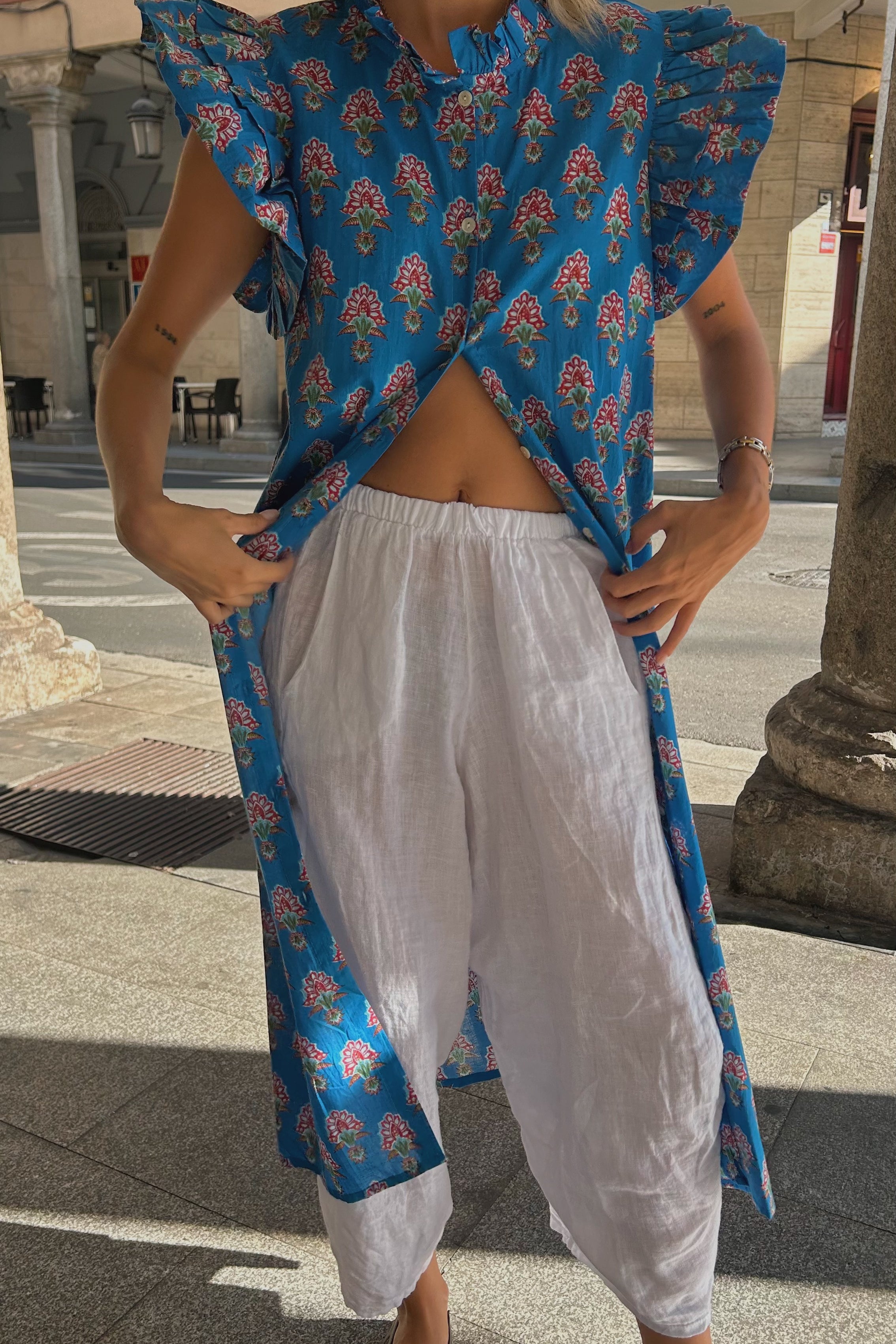 Vestido Faro azul