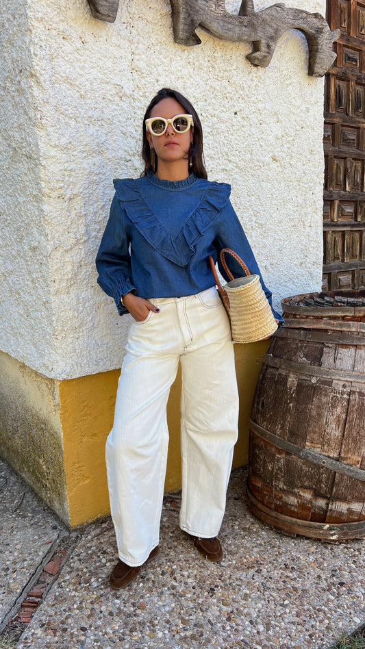 Blusa Denim